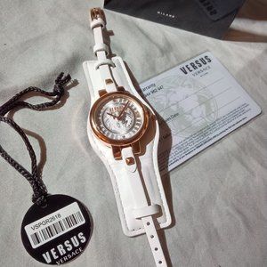 Versace Versus Berlin Ladies Watch - White / Rose Gold